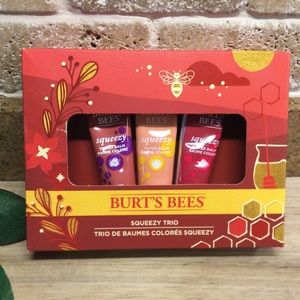🆕️ BURT’S BEES SQUEEZY TRIO HOLIDAY GIFT SET